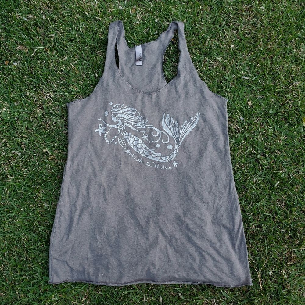 Mermaid "Starfish Aloha" Tank Top L
